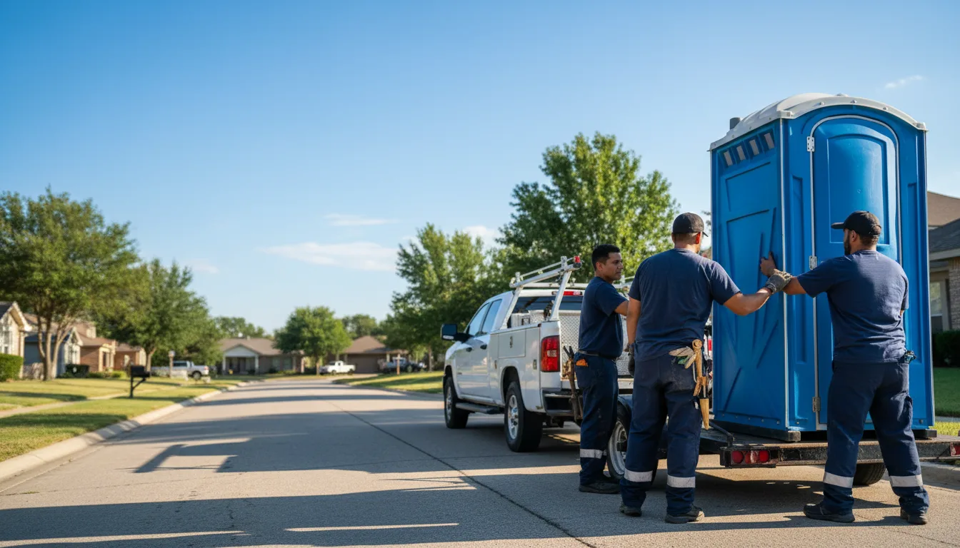 Portable Toilet Rental in Saint Amant, LA near me